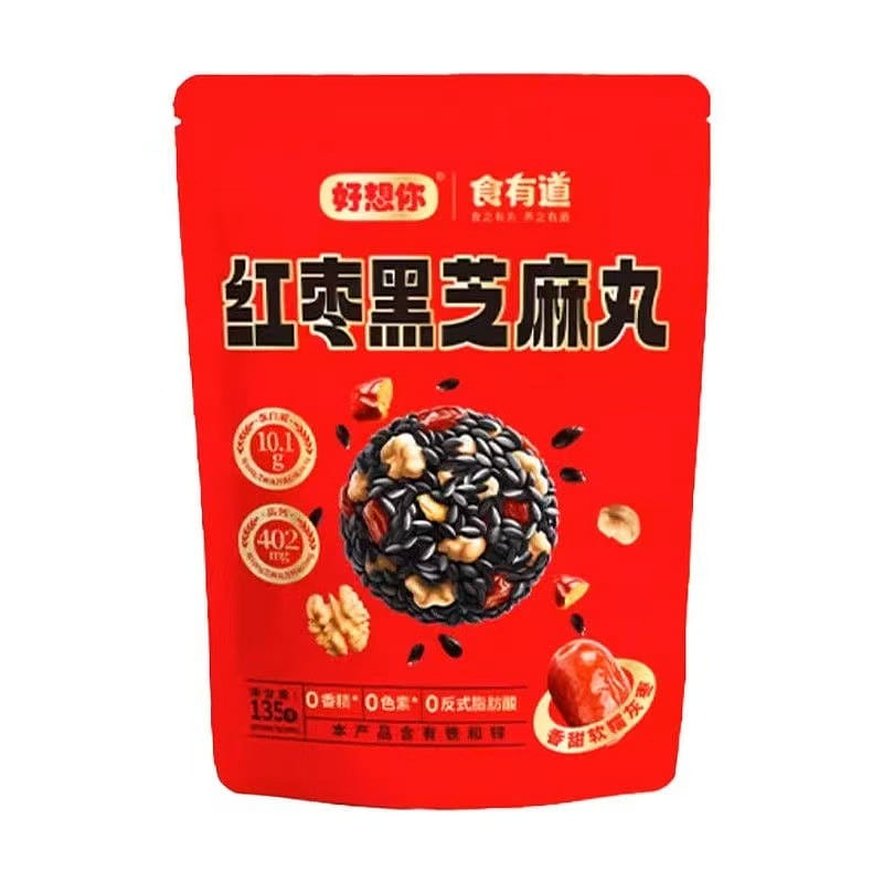 Red Date and Black Sesame Pills 135g*1 Bag 135 g