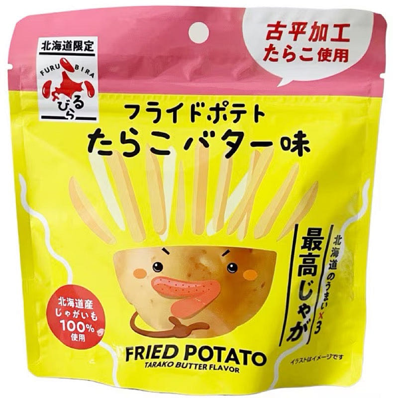 PLUS One Cod Roe Butter Potato Snacks 28g 1 each