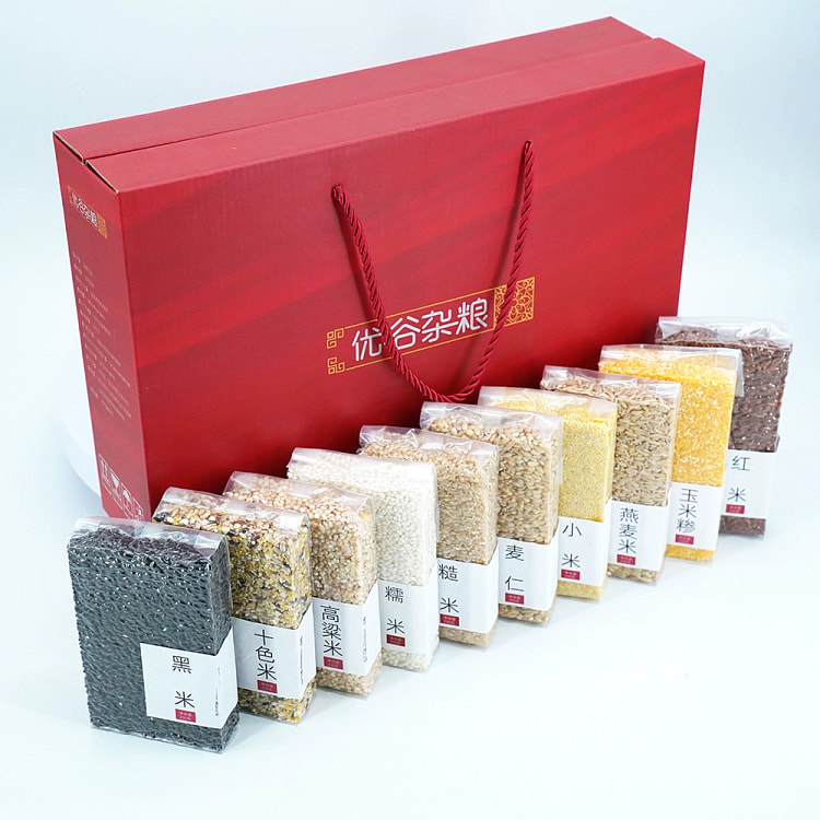 五谷杂粮礼盒十种2500g组合年货春节粗粮八宝粥品