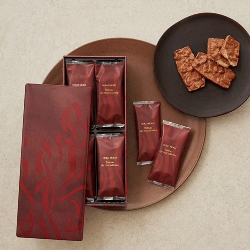 Yoku Moku Macadamia Nuts and Milk Chocolate 16 pcs 1 케이스