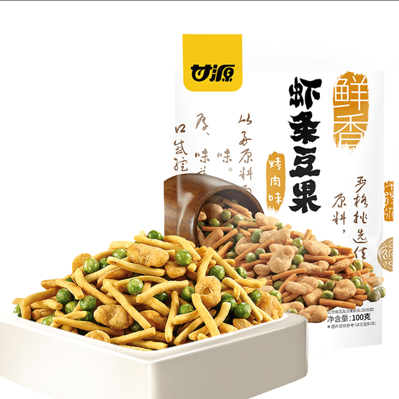 Sweet shrimp, bean and fruit roast flavor 100 g