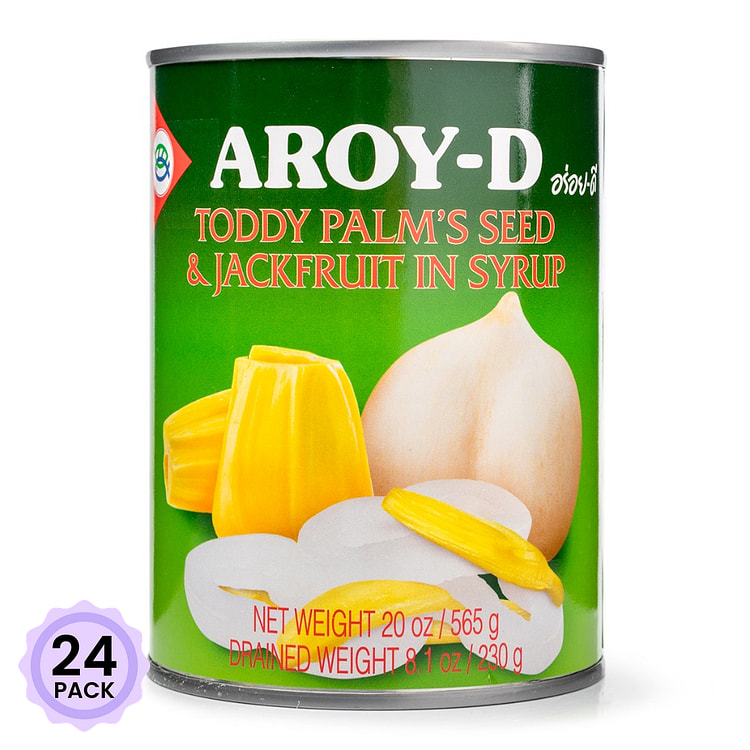 Aroy-D 海底椰＆菠萝蜜罐头 20 盎司*24 包