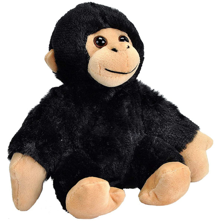 Chimpanzee Stuffed Animal - 7" Default