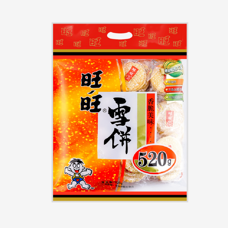 Want Want Shelly Senbei Rice Crackers 520 g 1 個