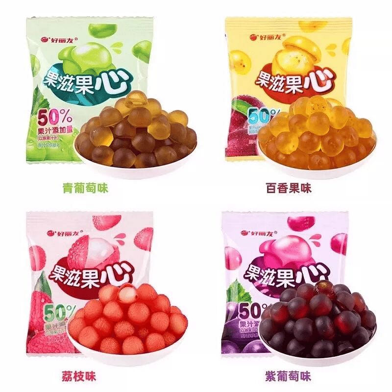 Hao Li You Guo Zi Guo Xin Soft Candy 17g*4 68 g