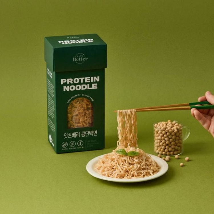这是更好的大豆蛋白面条 210 克