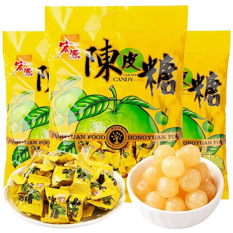 宏源 陈皮糖 350 克