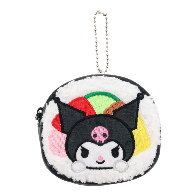Sanrio Sushi Roll Mini Pouch - Kuromi