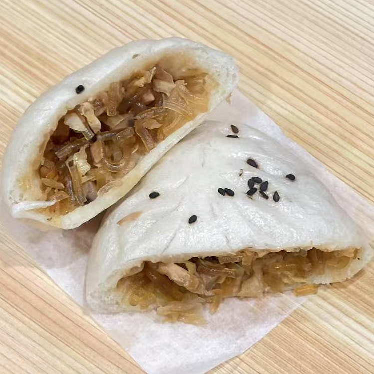 高丽菜粉丝素包 2个