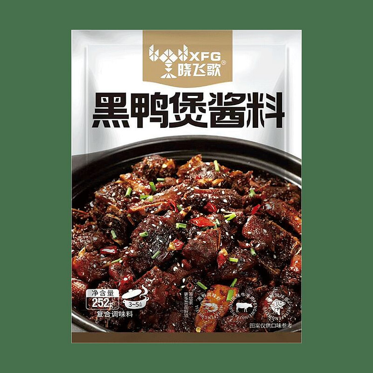 正宗武汉风味黑鸭煲酱料排骨牛蛙黑鸭煲调味料 252 克