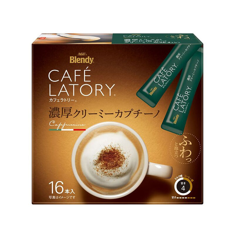 ブレンディカフェラトリー　スティック　濃厚クリーミーカプチーノ１６本