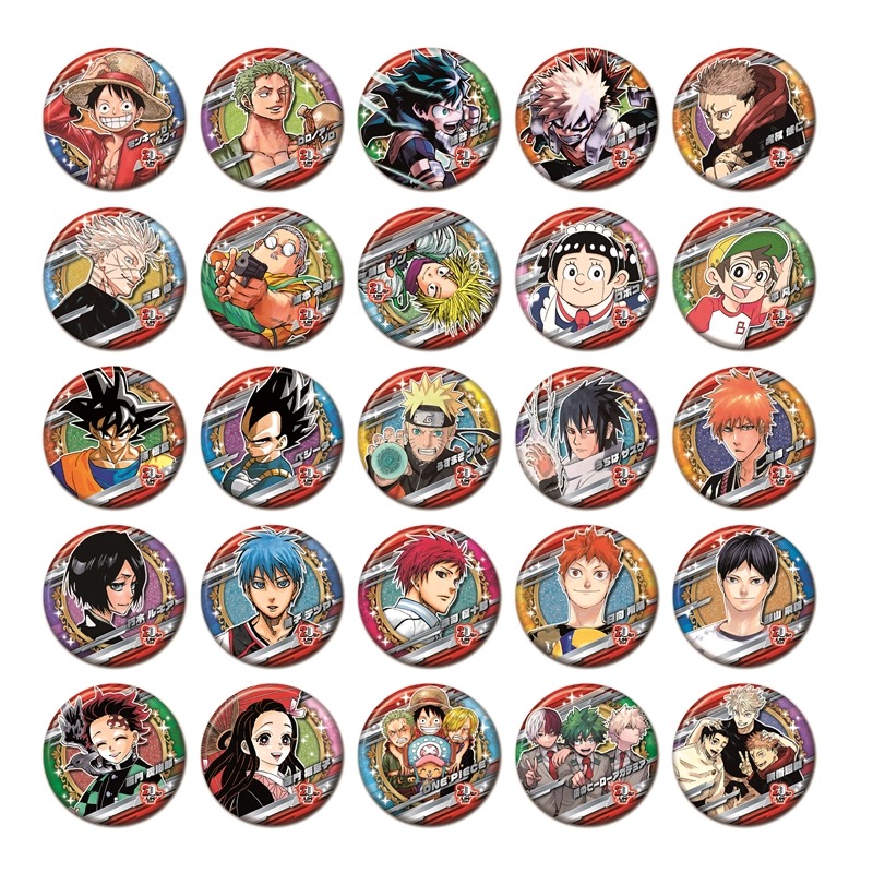 ジャンプ漫画のバッジ 日本直送】『週刊少年ジャンプ』コレクション缶バッジ【JUMP SHOP 20