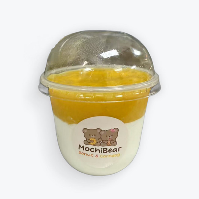 Mango Coconut Pudding