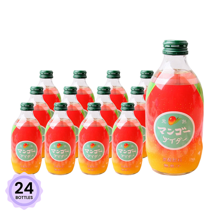 Tomomasu 友桝飲料 芒果味汽水 300 毫升*24 瓶