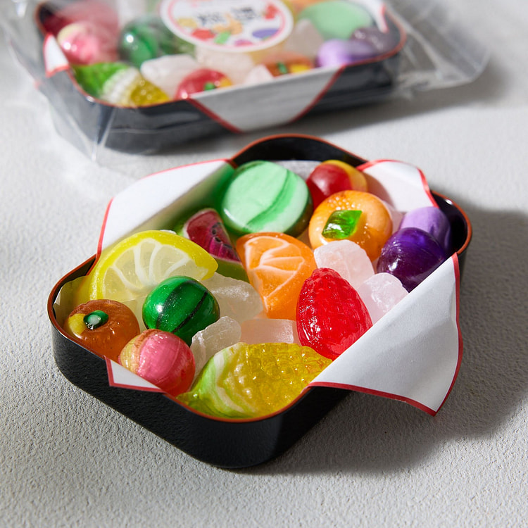 Vegetable Styled Hard Candy