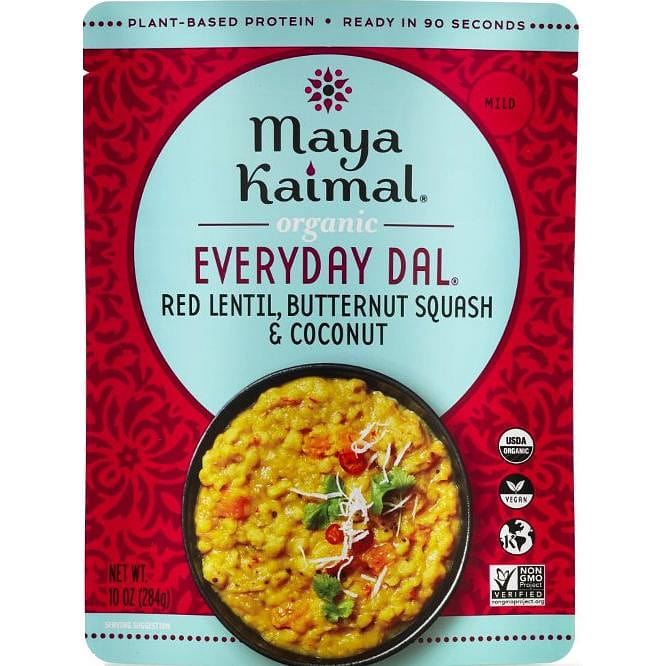 Maya Kaimal Organic Everyday Dal – Red Lentil + Butternut Squash + Coconut, 10 oz pouch 10 oz