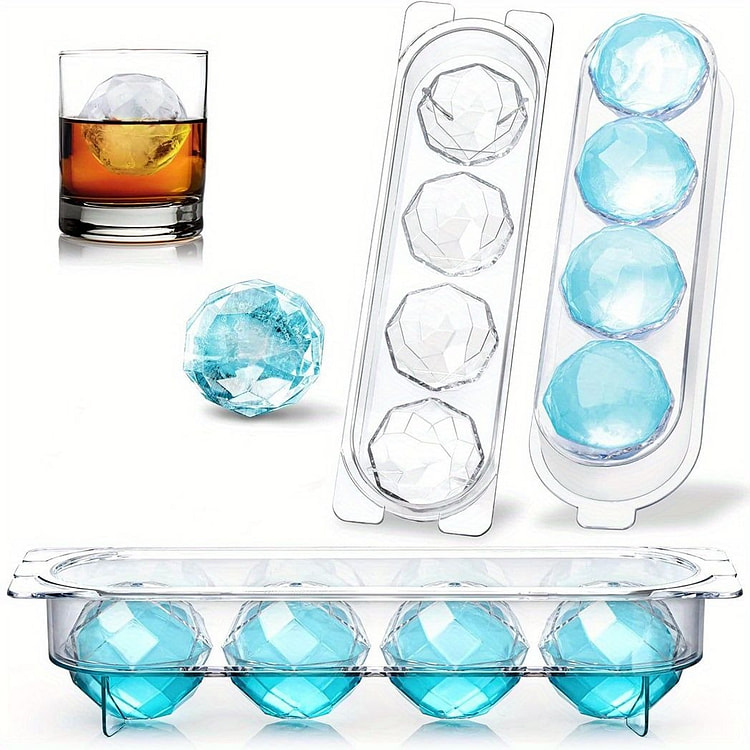 Diamond Ice Ball Maker Mold 1 count