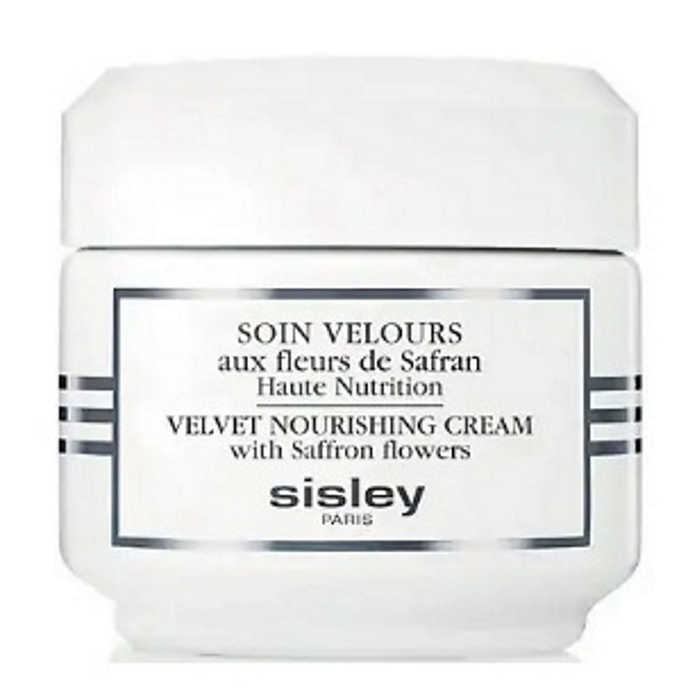 Sisley 사프란 꽃이 함유된 시슬리 벨벳 너리싱 크림 1.6온스/50ml 건성~극건성 피부 50 밀리리터
