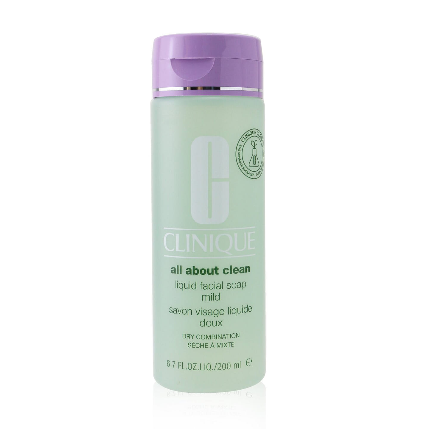 Clinique All About Clean Liquid Facial Soap Mild – Dry Combination Skin 200ml/6.7oz 200 ml