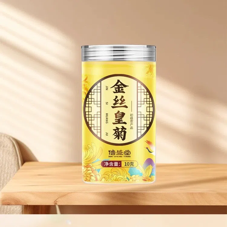 Chrysanthemum Golden Silk Imperial Chrysanthemum 10g*1 can of a cup of special chrysanthemum tea 10 g