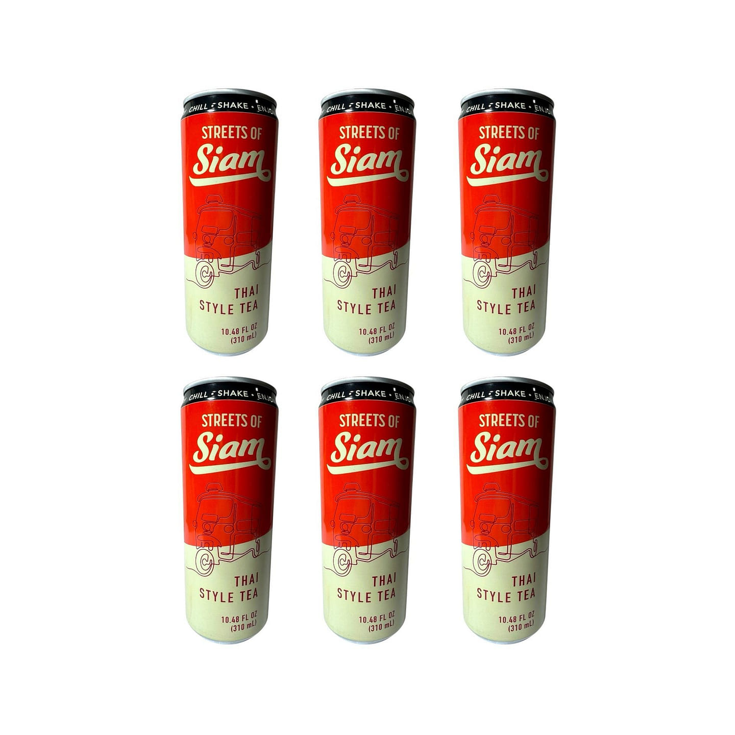 Siam Thai Tea - Tra Thai 310 ml*6 cans