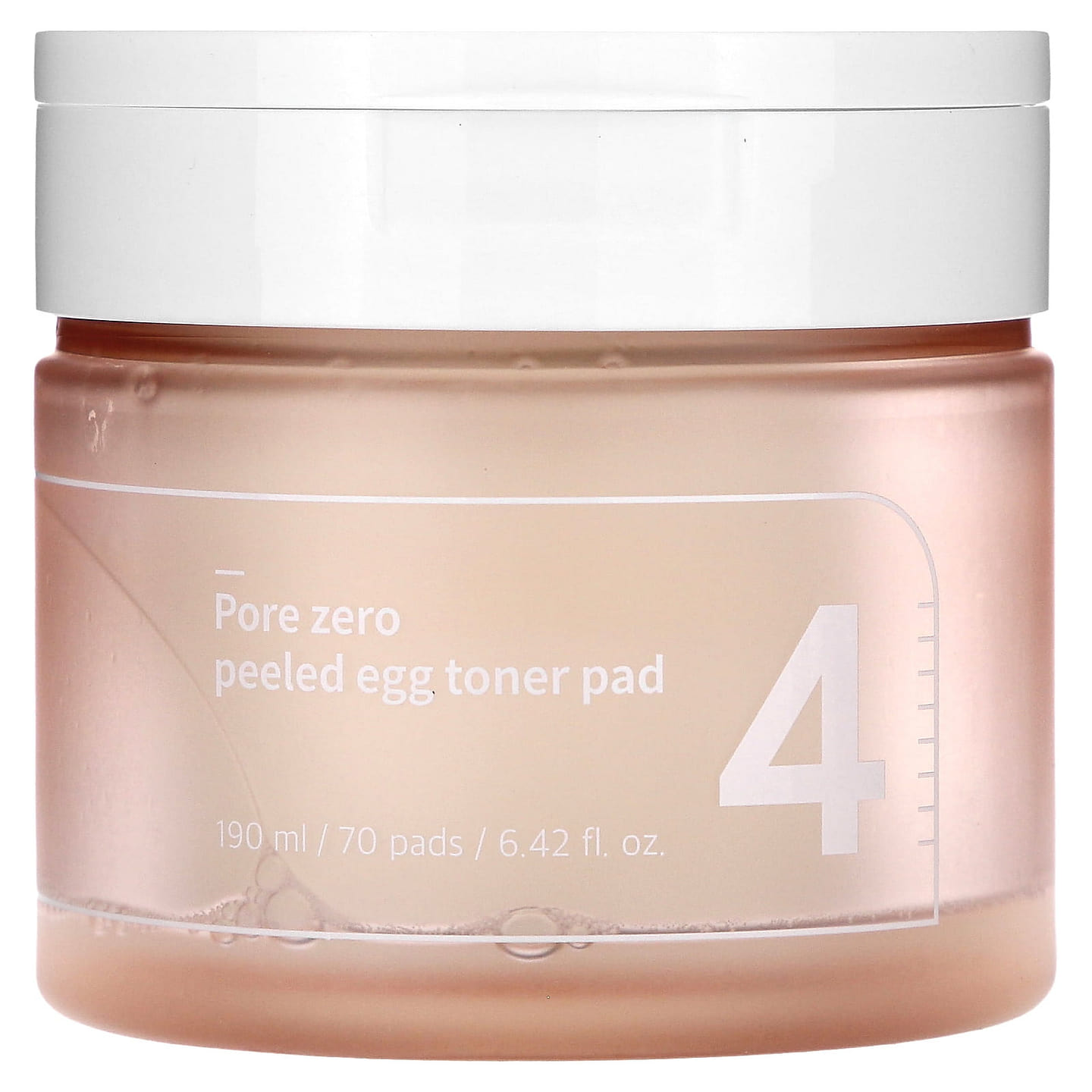 numbuzin No.4 Pore Zero Peeled Egg Toner Pad 190 ml