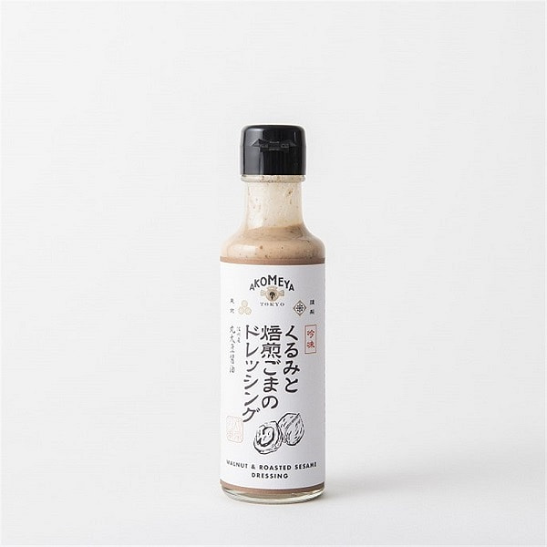AKOMEYA Walnut Roasted Sesame Dressing 150ml 1 each