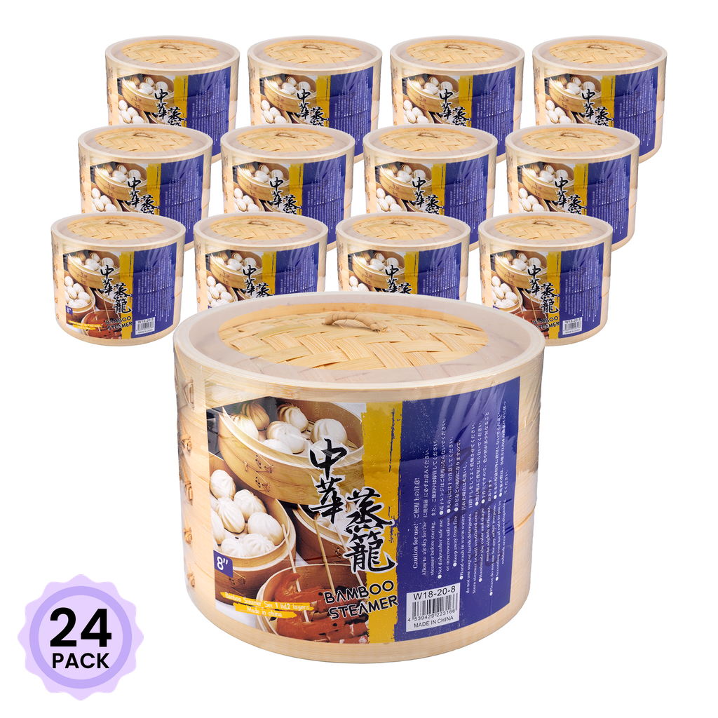 中華せいろ 8inch 1 個*24 パック - Weee!