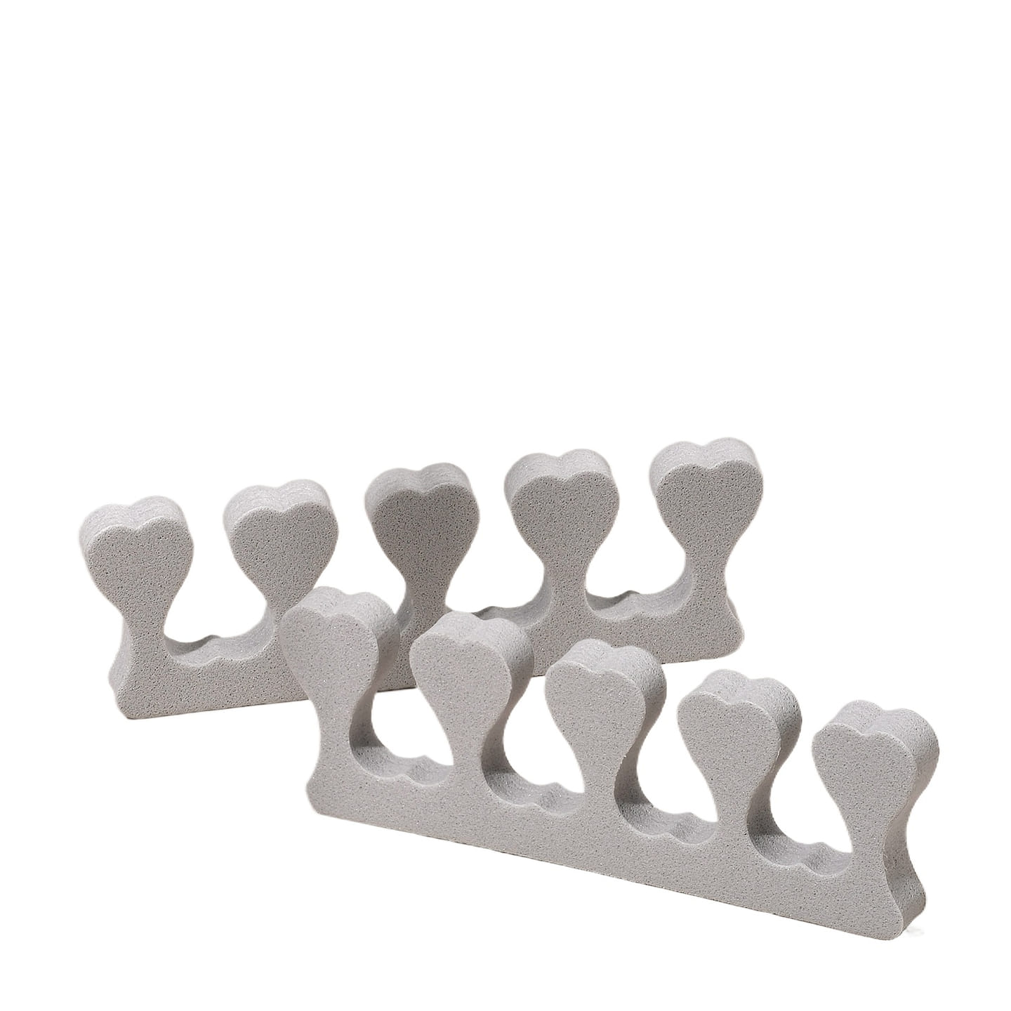 Gray Nail Toe Separators, 1 pair 1 count