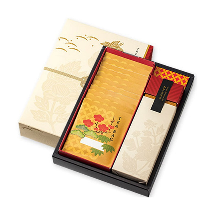 LUPICIA 限定 金箔茶1种和红茶5种精选礼盒 1 盒