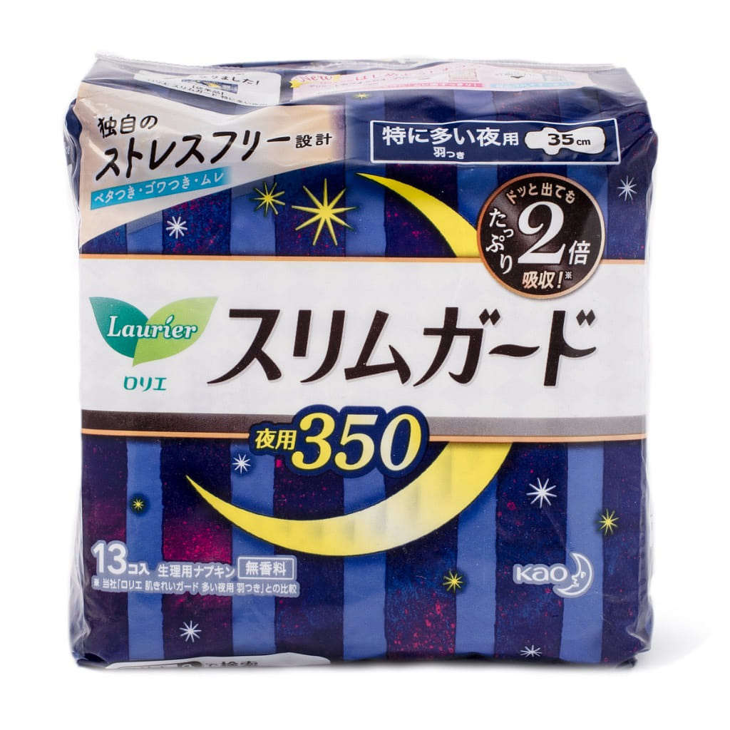 Absorvente Ultrafino Noturno com Abas Kao Laurier 35cm 13 unidades 1 unidade