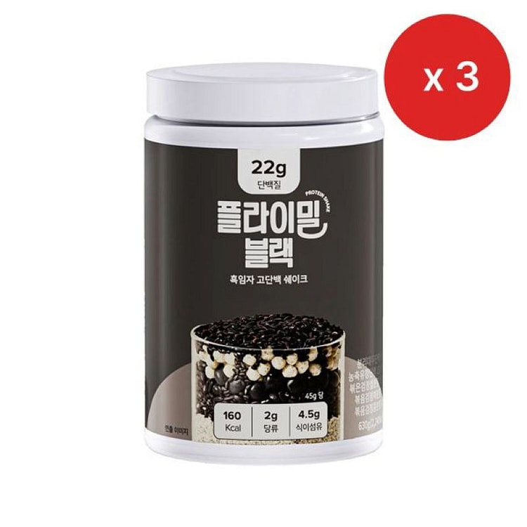 Flymeal蛋白奶昔黑芝麻口味套装 630 克