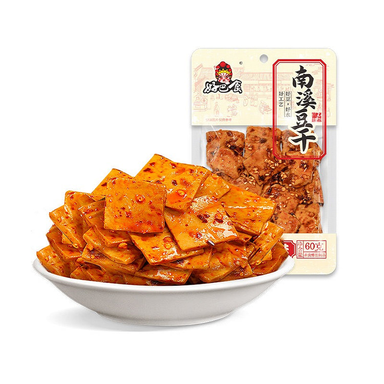 Nanxi Dried Tofu spicy Flavor Tofu Snacks 60 g