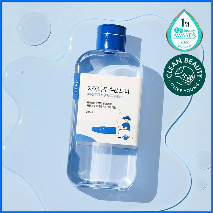 ROUND LAB FOR MEN MOISTURIZING TONER 200ML 1 each