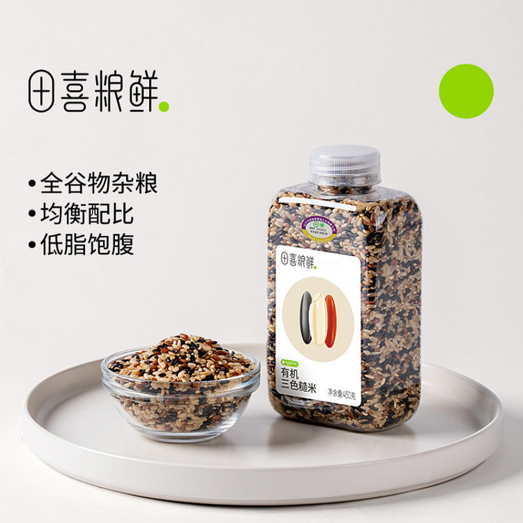 Three-color brown rice and mixed grains 450g*1 can