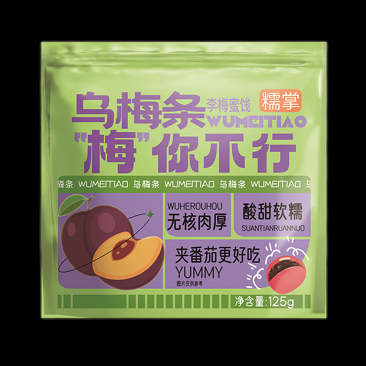糯掌乌梅条无核番茄夹乌梅条125g*1袋