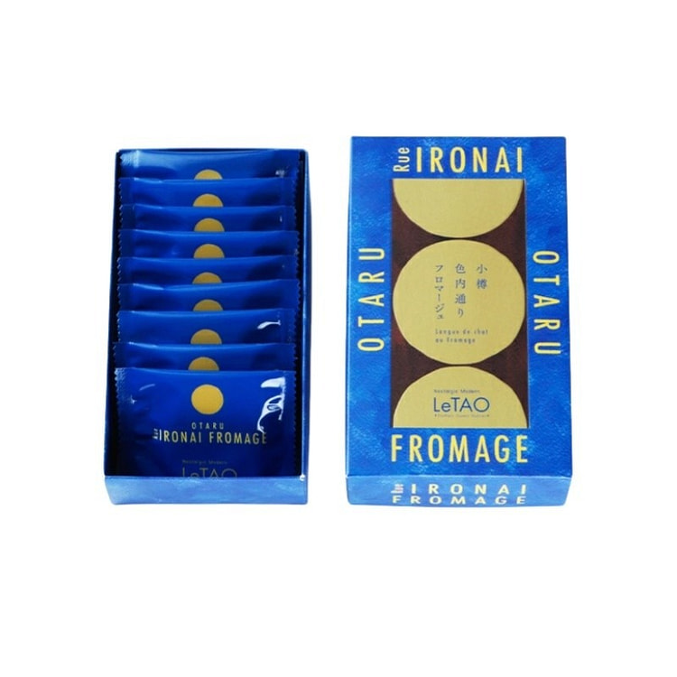 日本 LeTAO新品 香浓芝士薄脆饼干9枚入