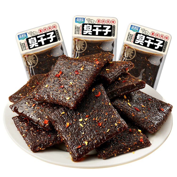 渝美滋湖南辣条长沙臭干子200g*1包 200 克