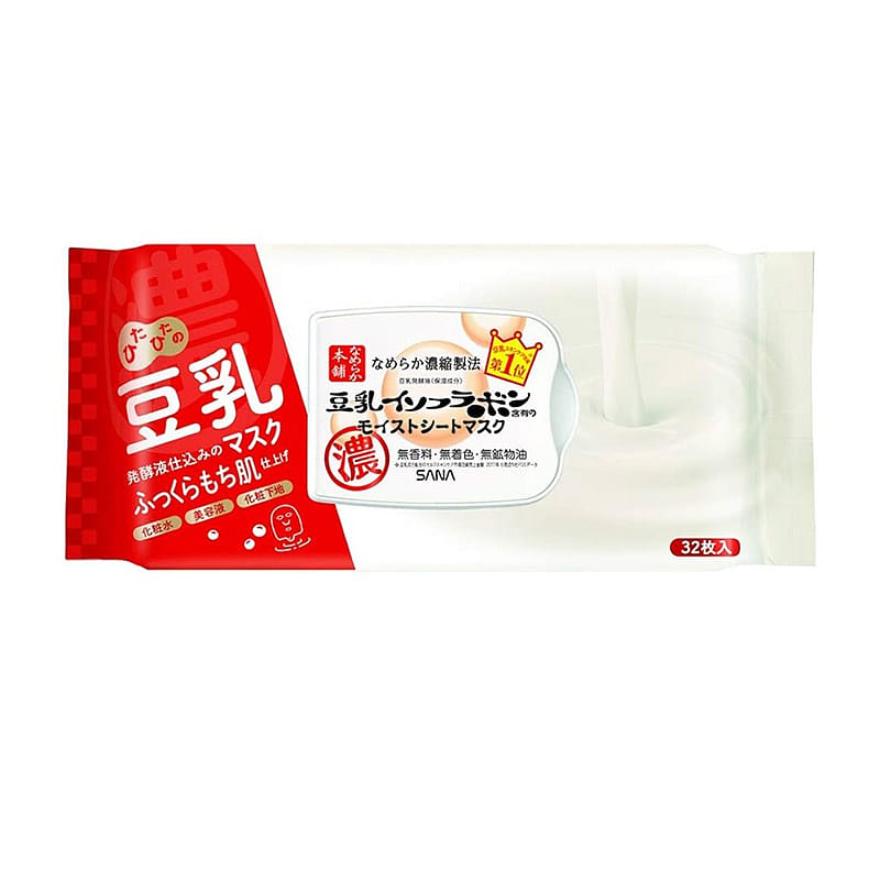 SANA Nameraka Honpo Moist Sheet Mask N 32 sheets 1 each