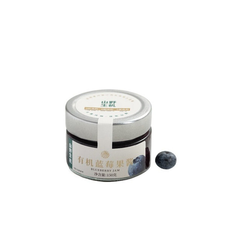 山野生机有机蓝莓酱150g*1瓶 150 克