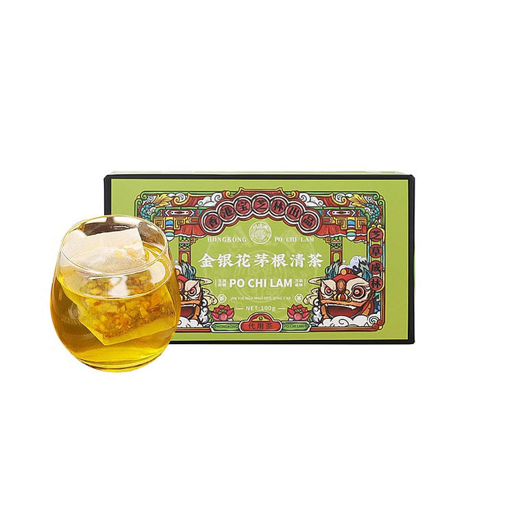 香港宝芝林 金银花茅根清茶 清热解毒缓解咽喉肿痛