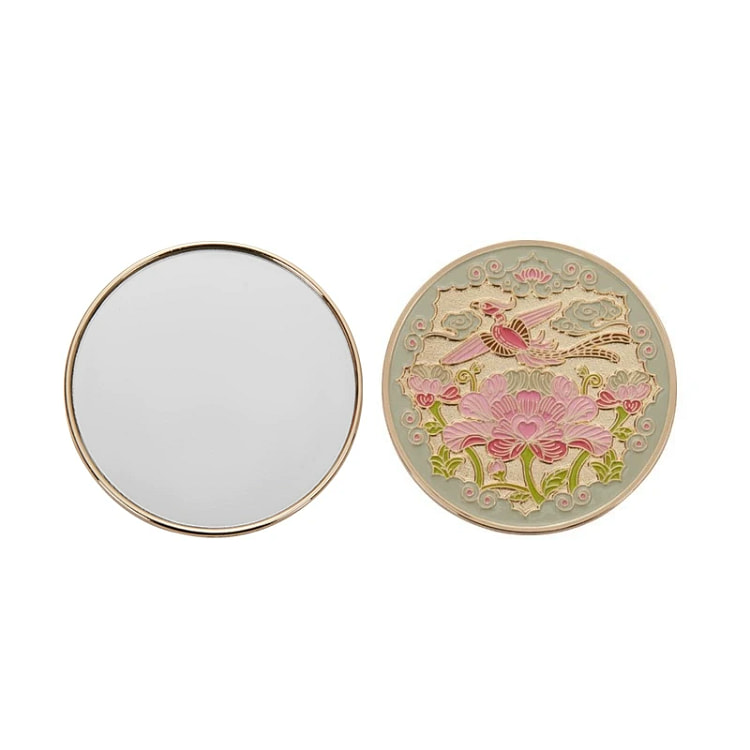 Suzhou Mus. Phoenix & Peony Pocket Mirror