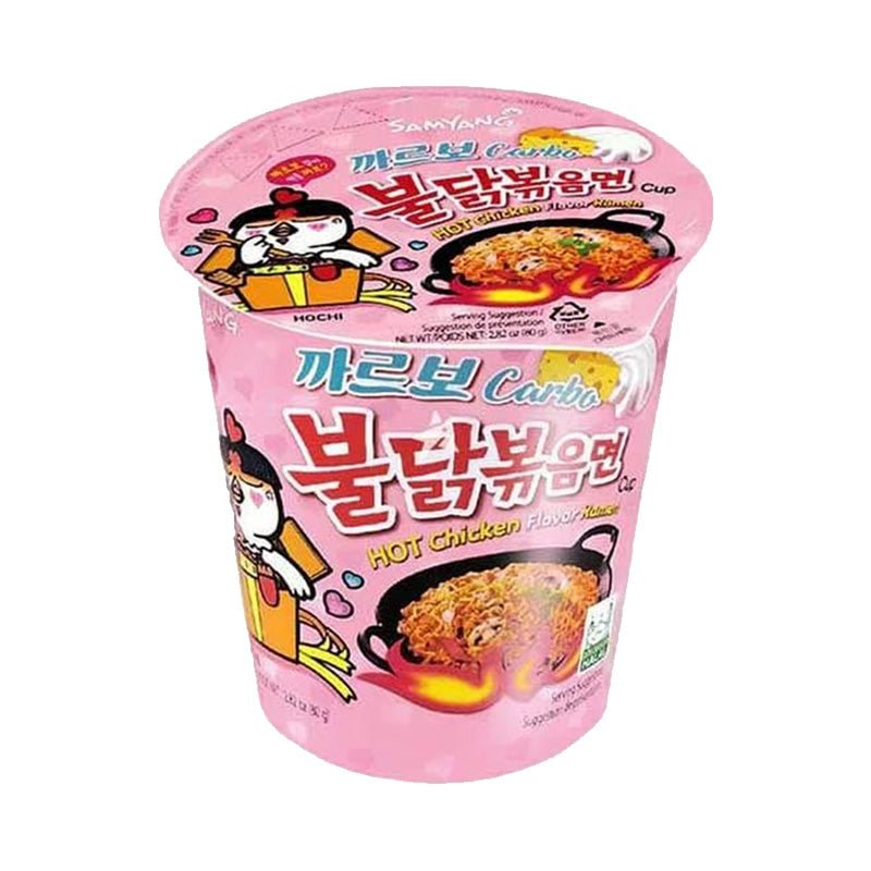 Samyang Buldak Carbonara Flavor Ramen Cup Bowl Small - Weee!