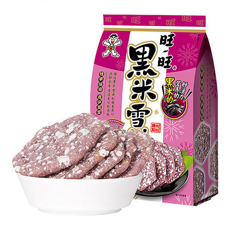 WW black rice Snow cracker rice cake snacks Puffed 170 g