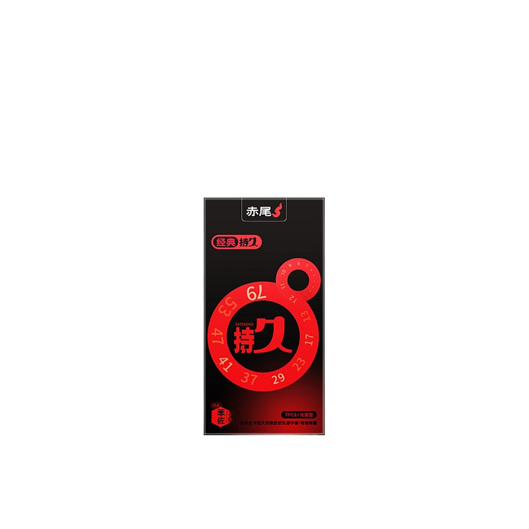 Chiwei Thin Delay Desensitizing Condoms 7pcs 1box 1 count