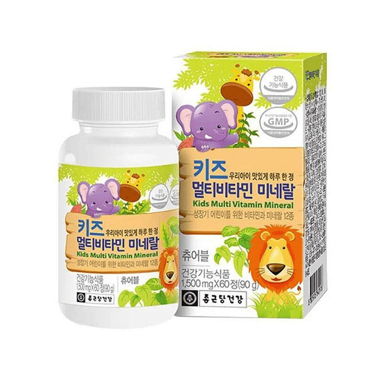 CKD 儿童复合维生素和矿物质（1500毫克） 60 个