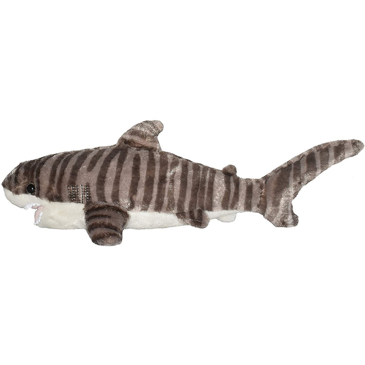 Tiger Shark Stuffed Animal - 8" Default