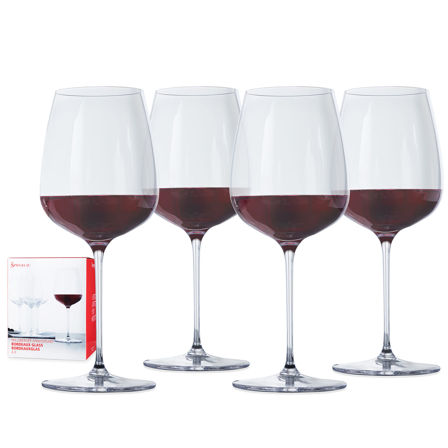Spiegelau Willsberger 22.4 oz Bordeaux glass (set of 4) 22.4 fl.oz