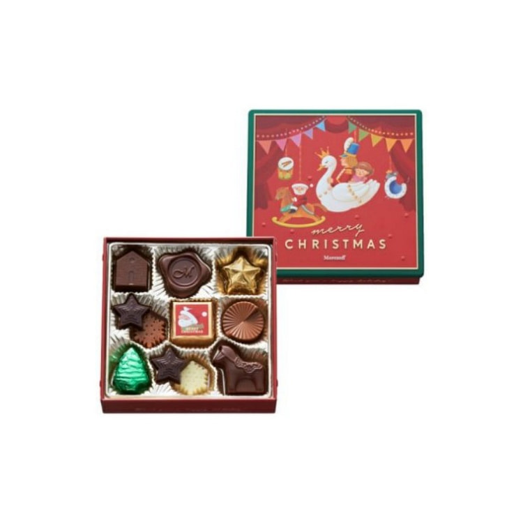 Morozoff Christmas Plain Chocolate 11 pieces