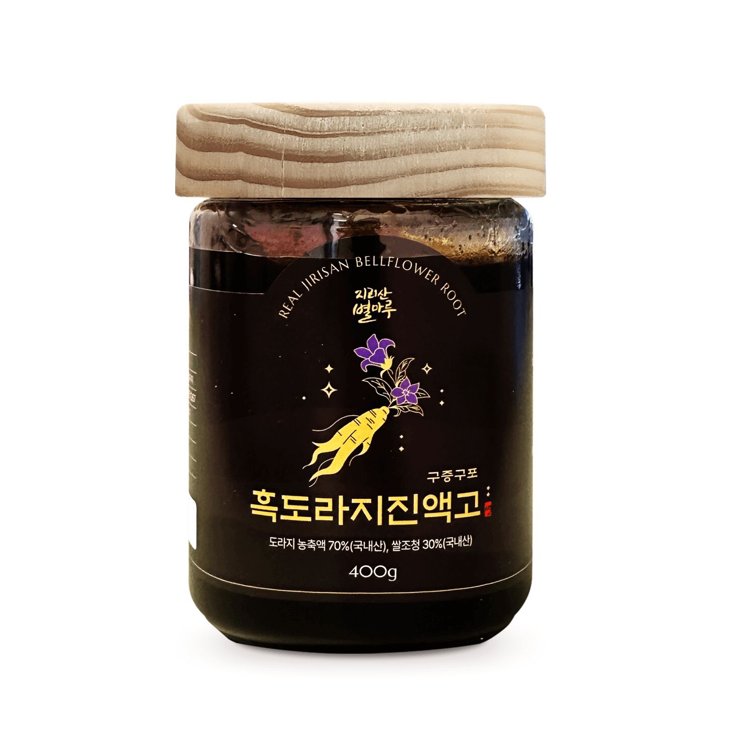 JirisanByeolMaru Black Balloon Flower Root Extract 1 each